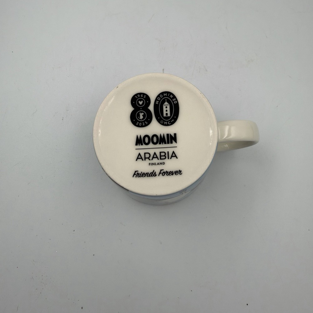 Moomin Arabia Mug 0.3 L Friends Forever 80th Anniversary Finland EUC Rare 2025 - Picture 7 of 9